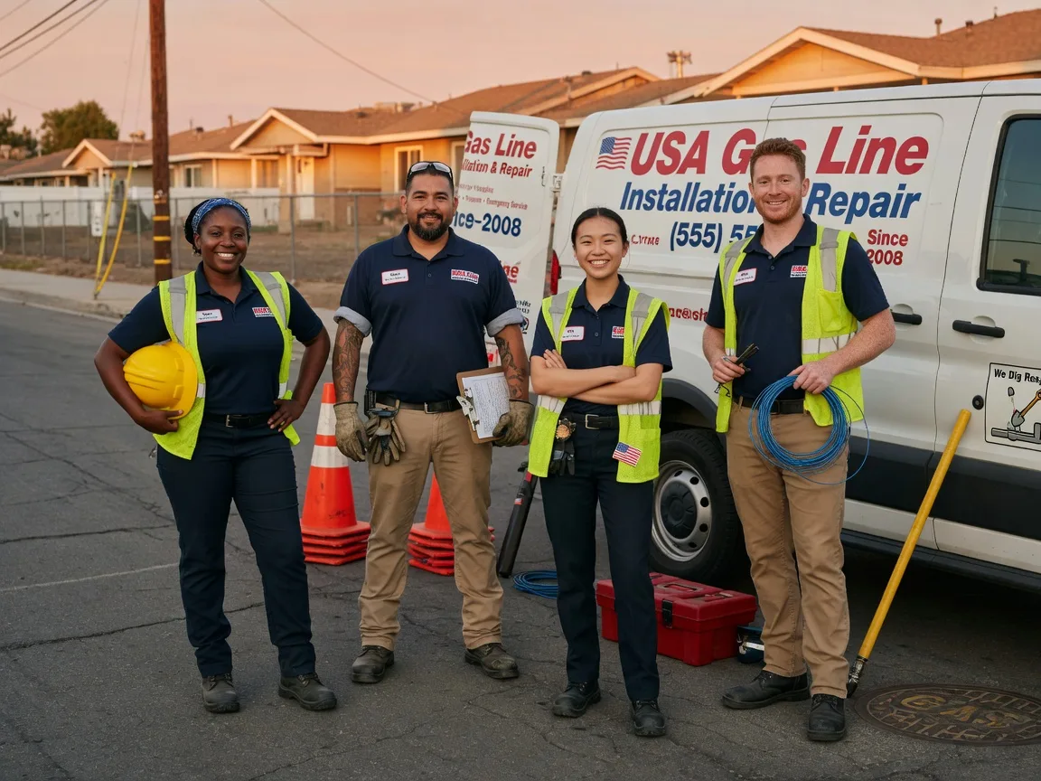 Gas Line Installation company in Kunkletown, PA